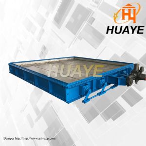 电动大口径双板包覆挡板门